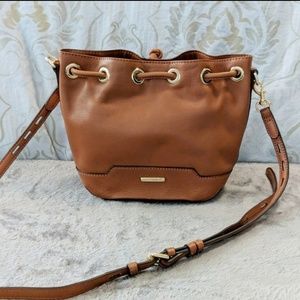 Rebecca Minkoff small leather crossbody satchel